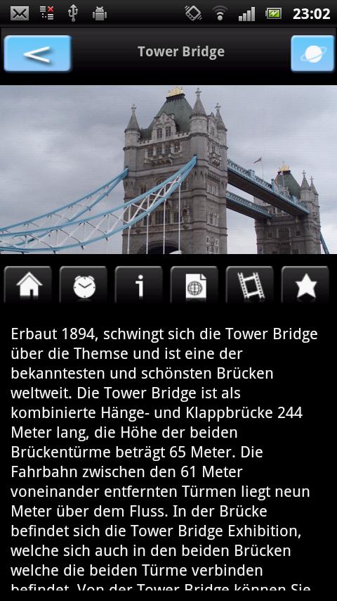 London Travel Guide Screen 2