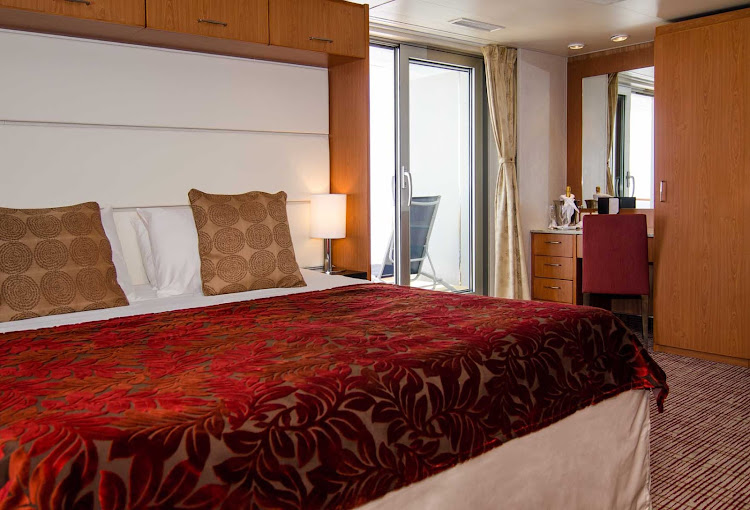 After a rugged shore excursion, relax in your contemporary suite aboard Celebrity Xpedition.