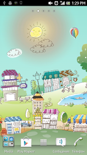 Hand-Drawn City Wallpaper PRO - screenshot thumbnail