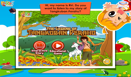 Tangkuban boat story book poster 9