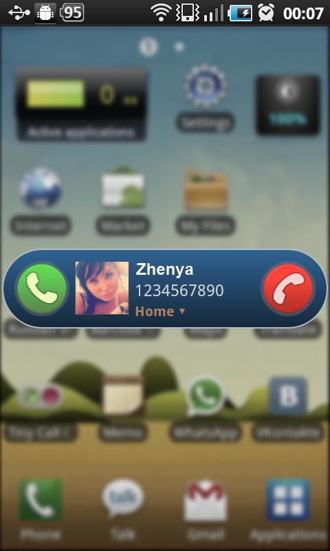 Tiny Call Confirm Plus+ Screen 3