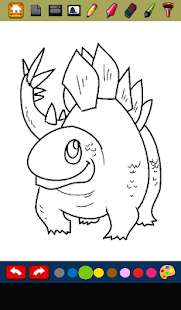 Free Dinosaurs Coloring Game APK
