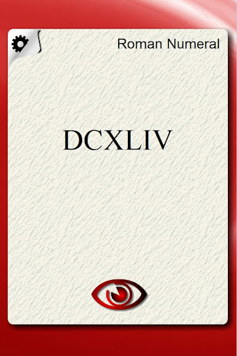 Roman Numeral Flash Cards