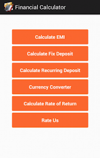 Financial Calculator