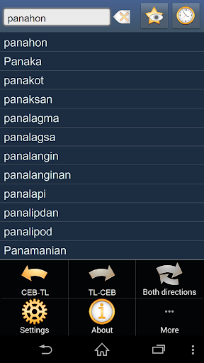 Cebuano Filipino dictionary