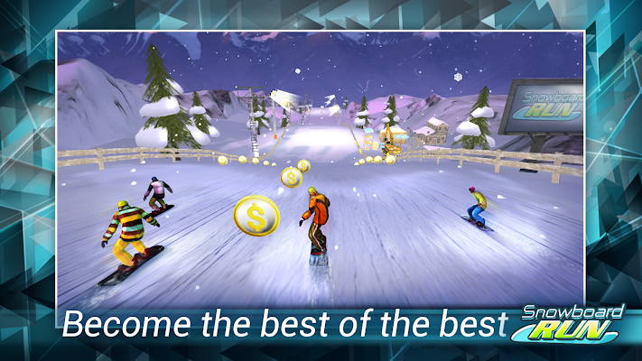 Snowboard Run - screenshot