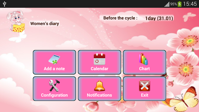 Woman diary PRO Screen 2