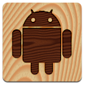Wood (launcher theme) logo