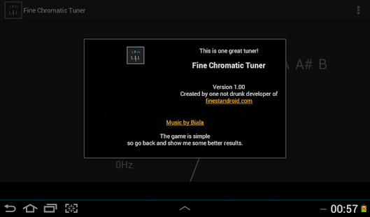 Acurate afinador cromático - screenshot thumbnail