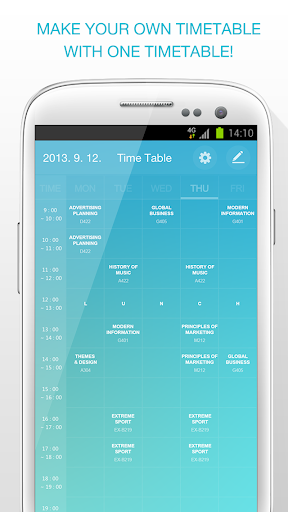 One TimeTable - 시간표