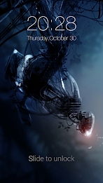 Retina Keypad Lockscreen poster 15