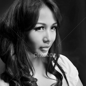 Just for You by Welly Agus - Black & White Portraits & People