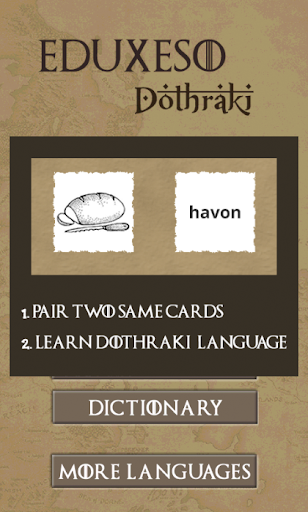 Eduxeso - Dothraki language
