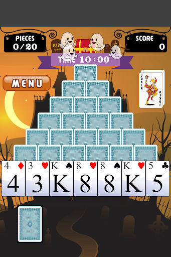 免費下載紙牌APP|Pyramid Solitaire on Halloween app開箱文|APP開箱王