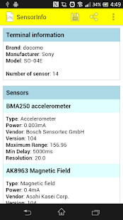 SensorInfo Screenshots 2