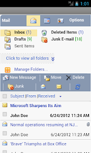 OWM for Outlook Web Email OWA App for Android icon