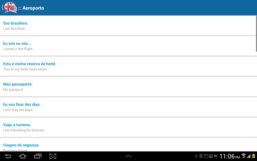 【免費旅遊App】Inglês para viagem-APP點子