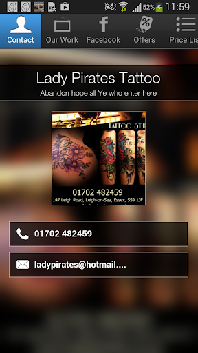 Lady Pirates Tattoo