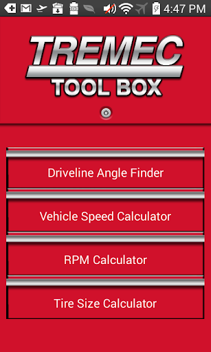 TREMEC Toolbox