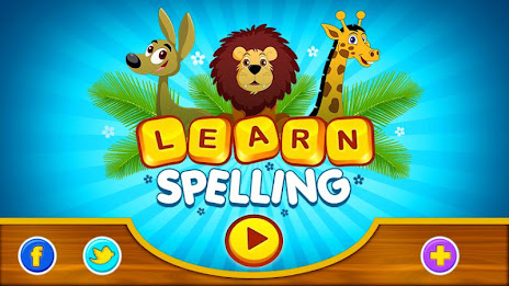 English Learn Spelling-Animals poster 1