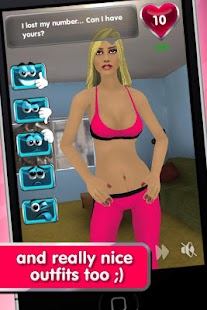 My Virtual Girlfriend Free v2.0 Apk Unlimited Money Coins Unlocked All Level Girls