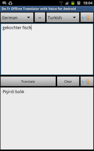 De-Tr Offline Translator - náhled