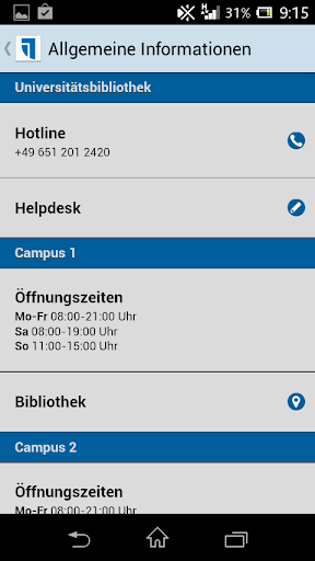 【免費教育App】CampusApp Universität Trier-APP點子