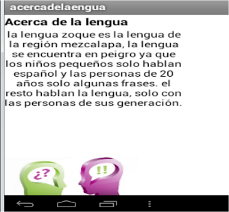 Free Diccionario en lengua zoque APK for Android