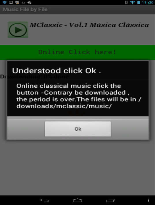Mclassic - Vol. 1 - Download Screen 1