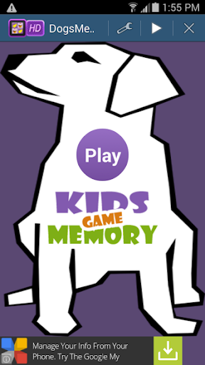 Dogs Memory Game