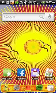 How to install Go Launcher Eye of The Sun patch 1.0 apk for laptop