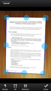 Мой Cканер, документа в PDF screenshot