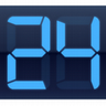 Digital Clock Widget Light icon