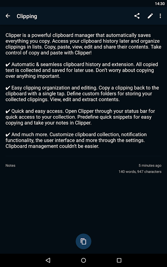 Clipper Plus with Sync - screenshot