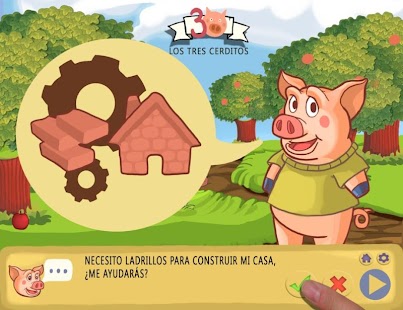 Free Three little pigs for kids APK for Android