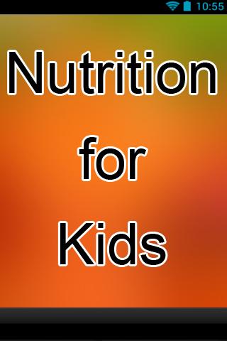 Nutrition for Kids