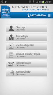 Lastest Aiken&Welch - Court reporters APK for PC