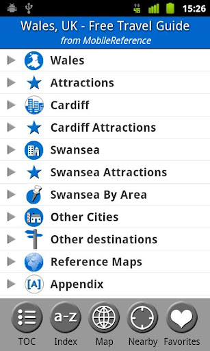 Wales UK - Travel Guide Map