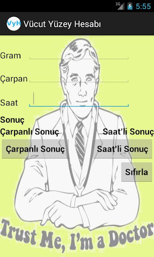 Vücut Yüzey Hesaplama