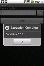 Cara Extract File Rar di Android dengan Unrar Pro