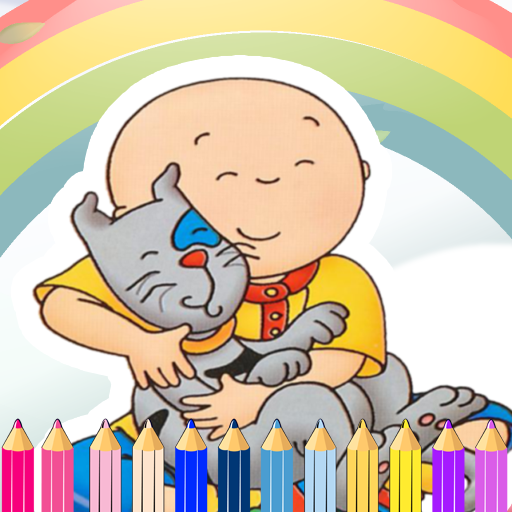 Caillou Coloring Book