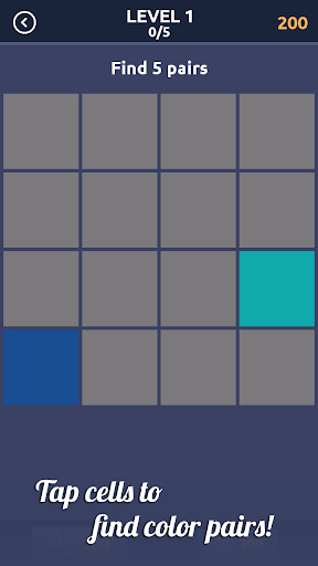 Memory - match colors