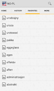 Lastest Norwegian<>Polish Dictionar TR APK
