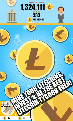 Litecoin Miner: Clicker Game