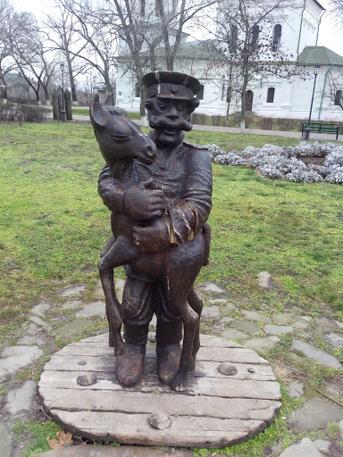Памятник Казаку С Жеребенком