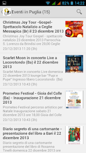 Eventi Puglia by Sagreinpuglia Screenshots 1