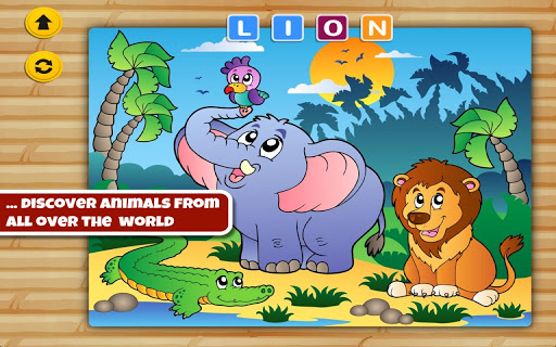 免費下載教育APP|Animal Word Puzzle for Kids app開箱文|APP開箱王