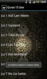 Quran 13 Line by yuumedia poster 2