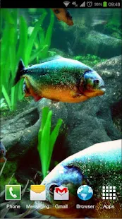 Piranha Aquarium 3D lwp - screenshot thumbnail