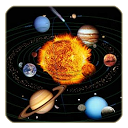 Solar system for kids mobile app icon